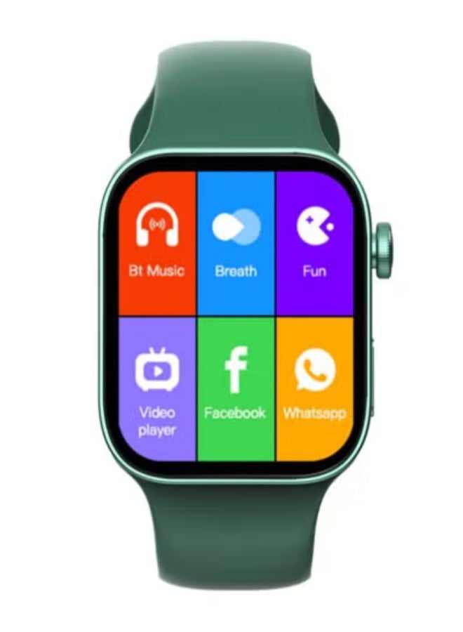 AROAQ Green Smart Watch i8 Pro Max Sport Fitness - Image 3