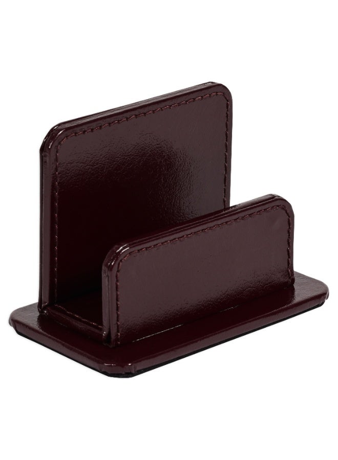 FIS طقم مكتب تنفيذي، مواد جلدية ألمانية، مجموعة من 6 قطع، لون بورغندي، معبأة في صندوق هدايا - FSDSEXBL181BU - Image 4