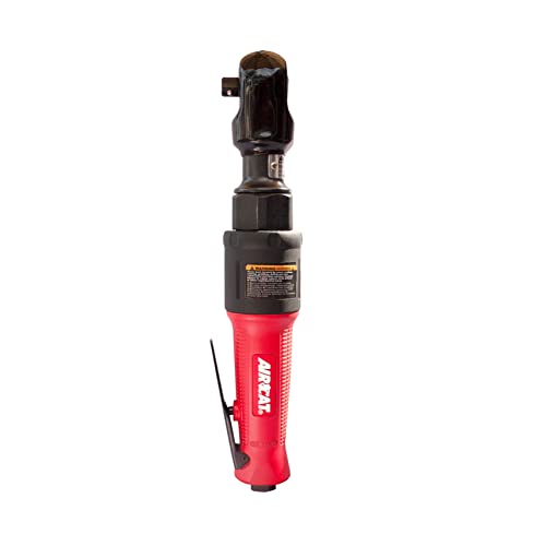AIRCAT 806 3/8" Ratchet, Small, Red/Black - Image 1