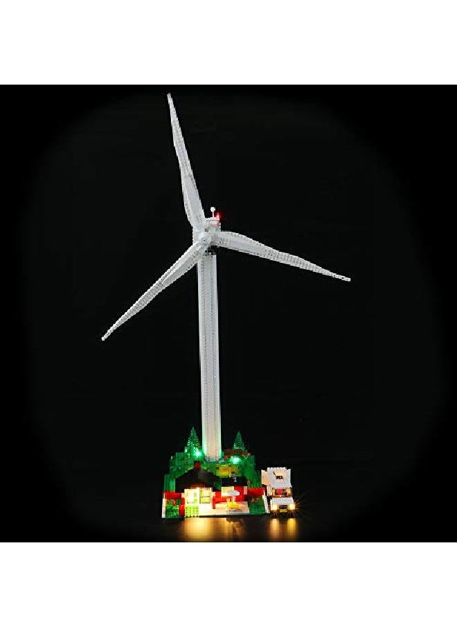 BRIKSMAX - Led Lighting Kit For Vestas Wind Turbine Compatible With Lego 10268 Building Blocks Model Not Include The Lego Set - Image 1