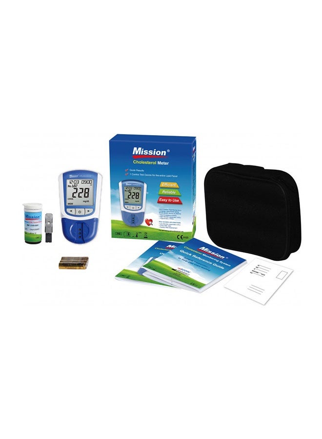 Mission Cholesterol Test Kit 3-in-1 – Digital Lipid & Glucose Meter Device - Image 2