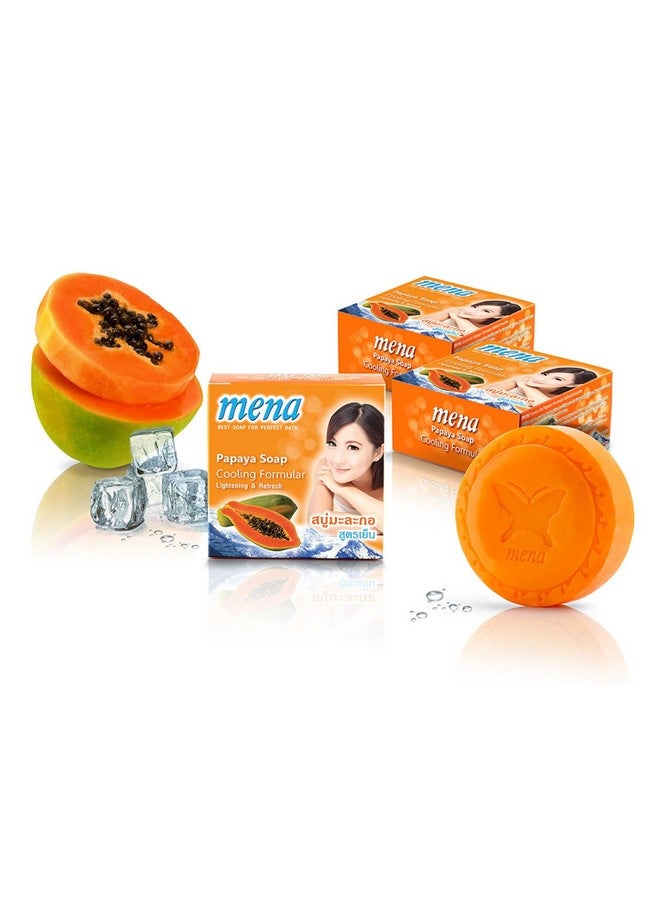 HANI PO™ Meena papaya soap pack of 2 - thailand - Image 2