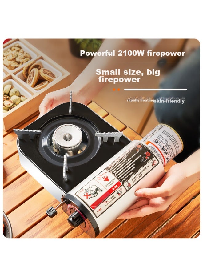 Suncojia Suncojia Portable Gas Stove, Outdoor Cooking Equipment, Camping Stove, Picnic Burner - Image 1