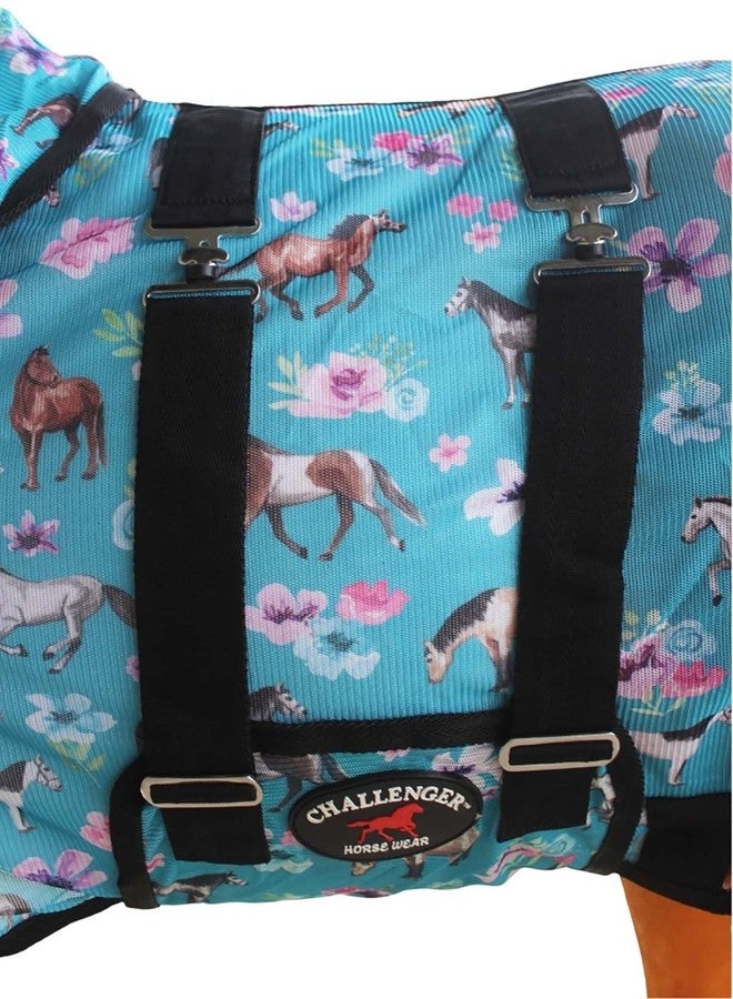 Challenger 60" Miniature Weanling Donkey Pony Horse Foal Summer Flysheet Horses 51836 - Image 3