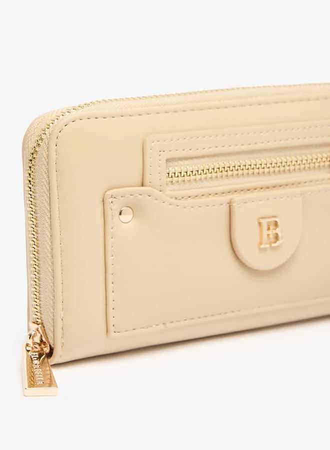 Flora Bella By Shoexpress Women Solid Zip-Around Wallet