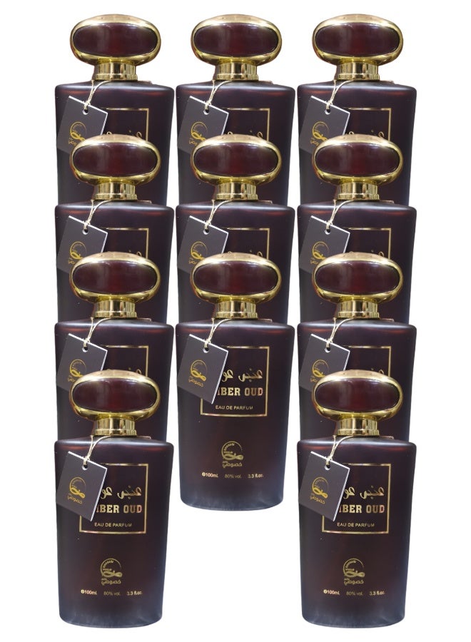 Amber 11 Pieces Amber Oud Perfume 100ML - Image 1