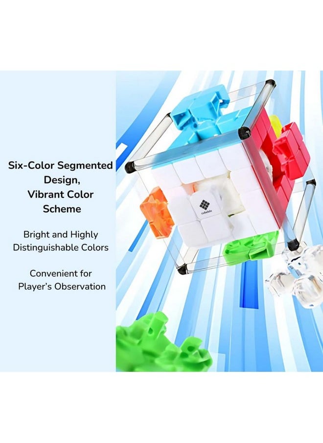 Cubelelo - Drift 4X4 Stickerless Cube Puzzle Toy | Aka Revenge Cube | Combines Smoothness, Stability & Durability | Speedcube For Beginners | Suitable For Kids, Children, Boys, Girls & Adults - Image 1