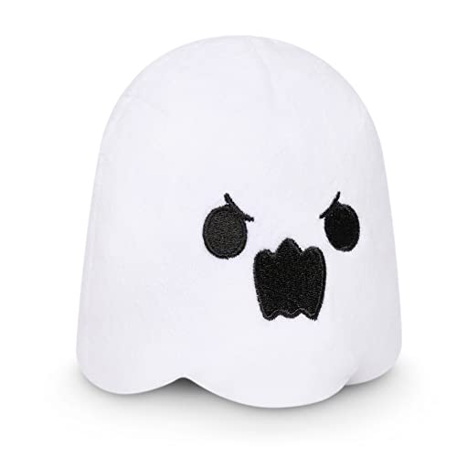 TeeTurtle The Original Reversible Ghost Plushie Starry Eyes Glow in the Dark Cute Sensory Fidget Stuffed Animals That Show Your Mood Perfect for Halloween - Image 1