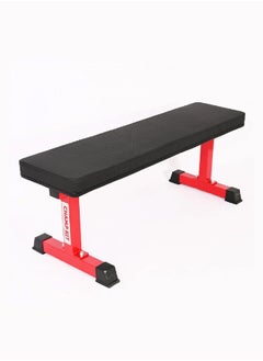 CHAMP KIT Flat Weight Bench Heavy Duty Fitness Bench For Weight Training, Home Gym Bench, Weightlifting and Strength Training  - Image 1
