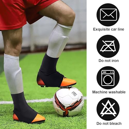 TUYUU Football Spats Cleat Covers,Cleat Covers Football Keeps Dirt/Turf Debri Out,Spats Football Cleat Covers,Cleat Covers for Football Soccer Kids Teenagers Youths Adults.Football Accessories - Image 4
