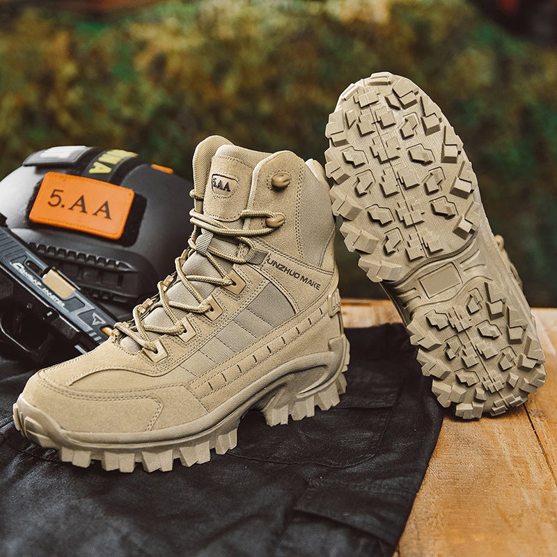 2023 Mens High-Top Outdoor Hiking Shoes Size B21 B21 Army Green Exploration  - Image 3