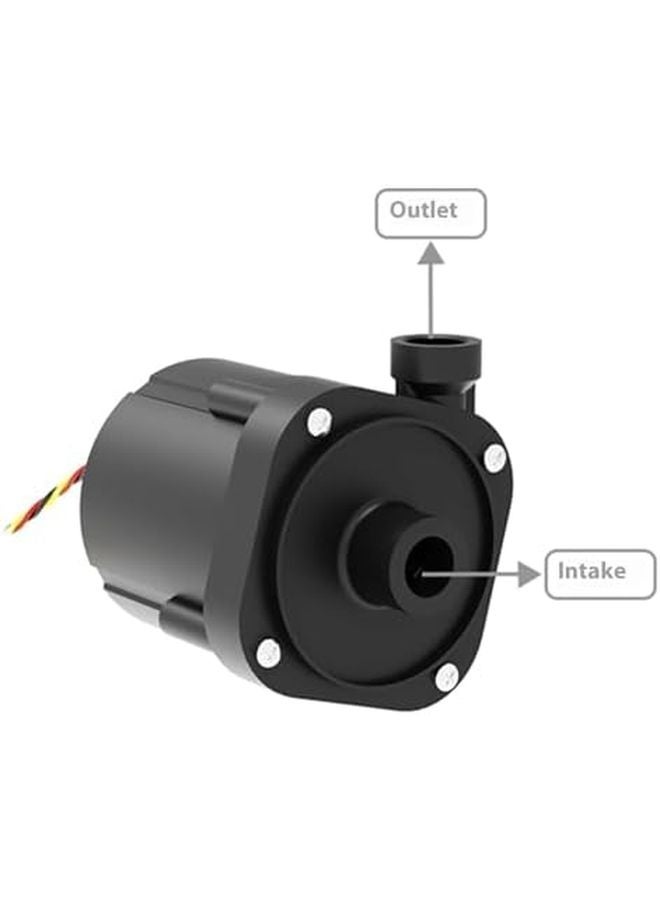 مضخة تبريد مياه بدون فرش SC1000 PU تعمل بتيار مستمر 24 فولت، نظام تبريد سائل صناعي عالي الضغط 6 أمتار - Image 3