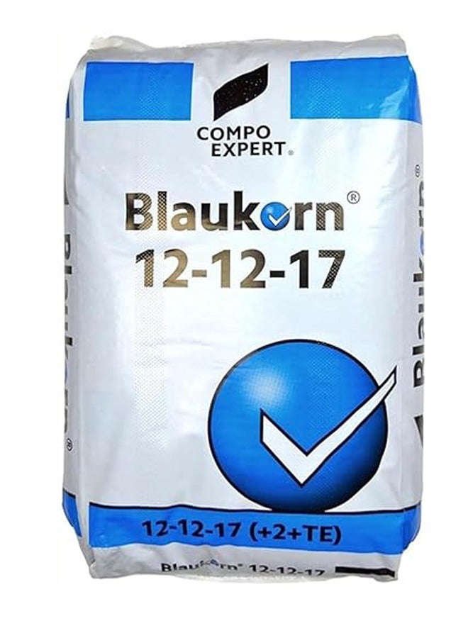 Compo Expert Blaukorn  NPK Fertilizer 25 KG, Made in Germany, Formula 12-12-17+TE | Best to use for all of Indoor and outdoor plants 25kg - Image 1
