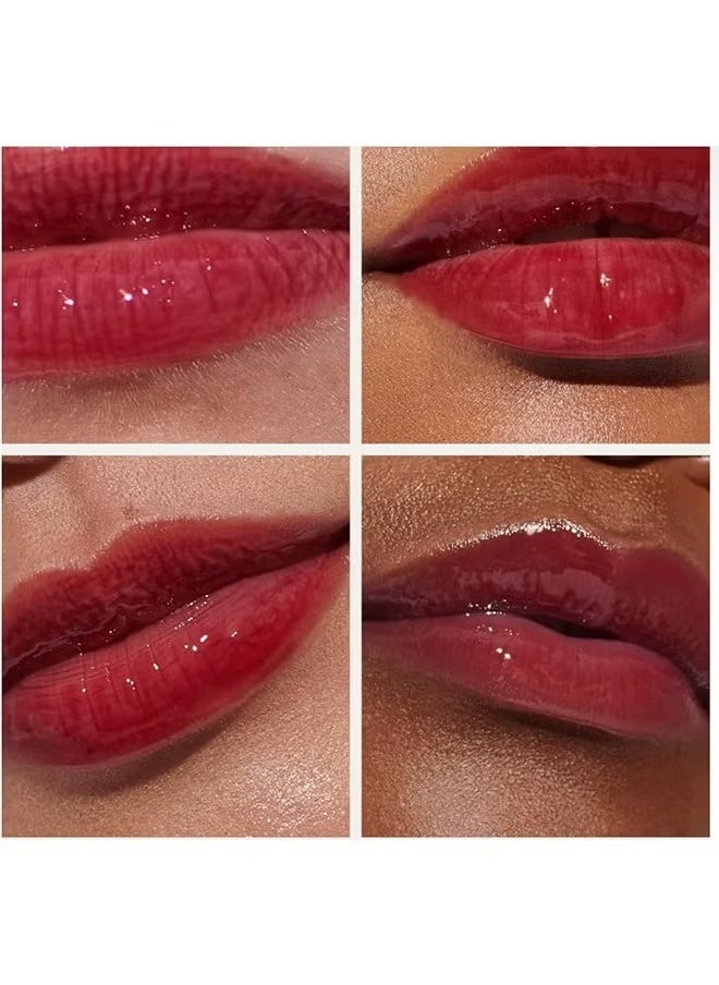 rhode - Peptide Lip Tint, Lip Gloss Lip Balm Moisturizes Lips, Tinted Lipstick, Helps Lock Moisture for Fuller & Softer Lips 10ml (Raspberry Jelly) - Image 1