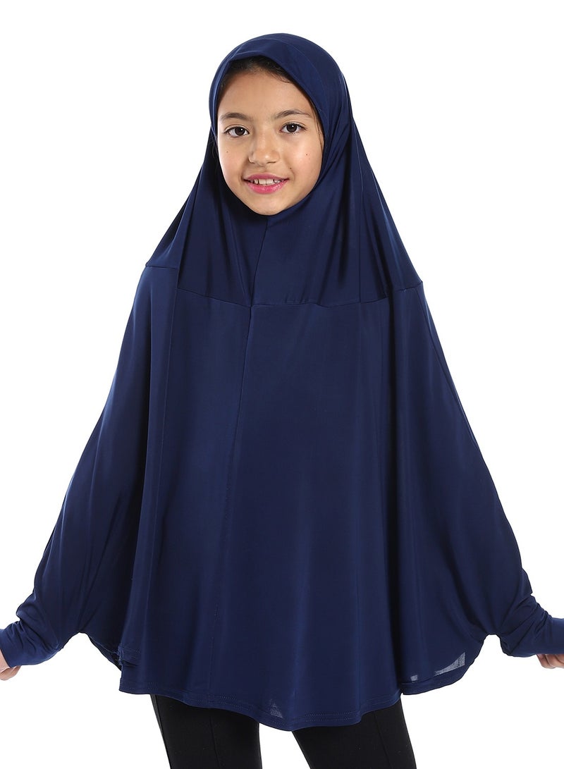 سيزار خمار صلاة بناتي مزود بأكمام  - Image 1