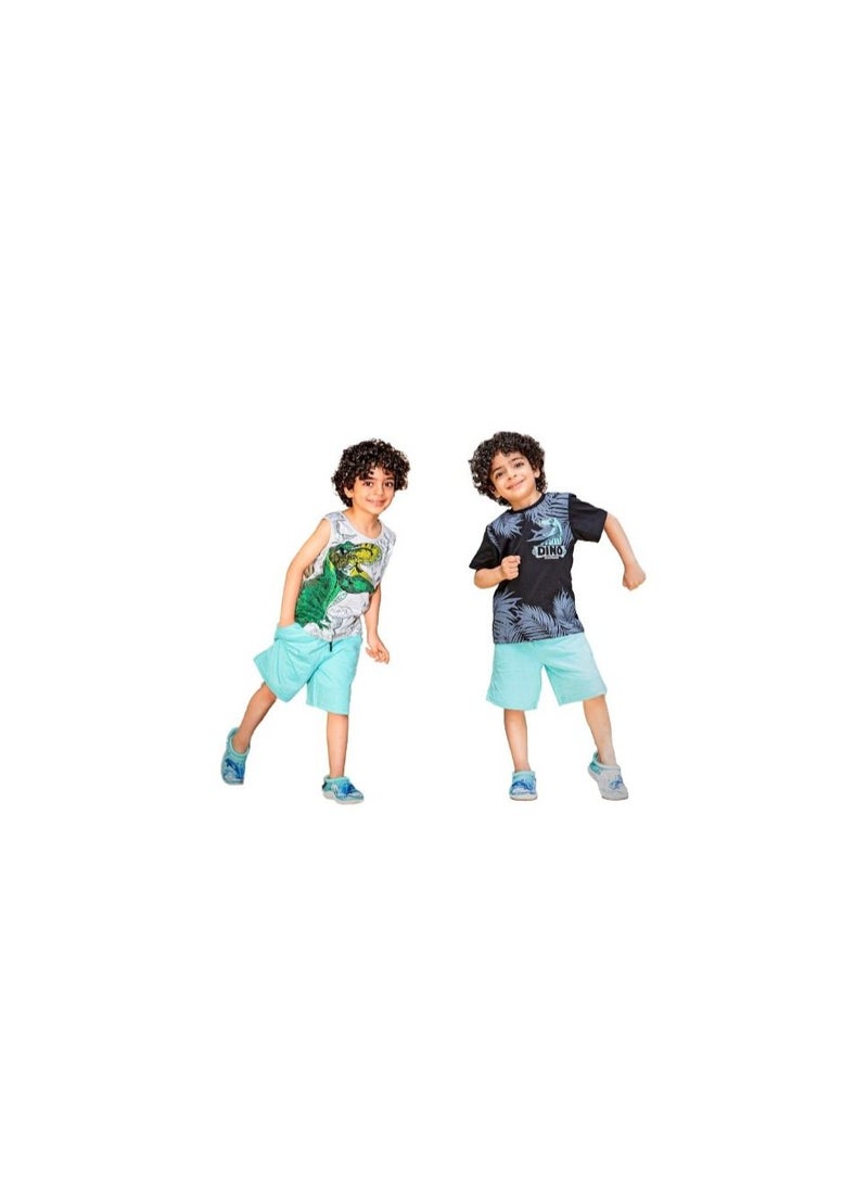 A summer house set for boys, consisting of 3 pieces 