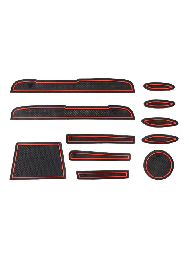 NIBEMINENT Anti-Slip Interior Door Pad For Toyota Vios 2017  - Image 1