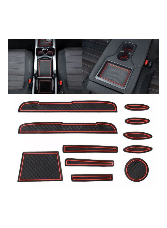 NIBEMINENT Anti-Slip Interior Door Pad For Toyota Vios 2017  - Image 2