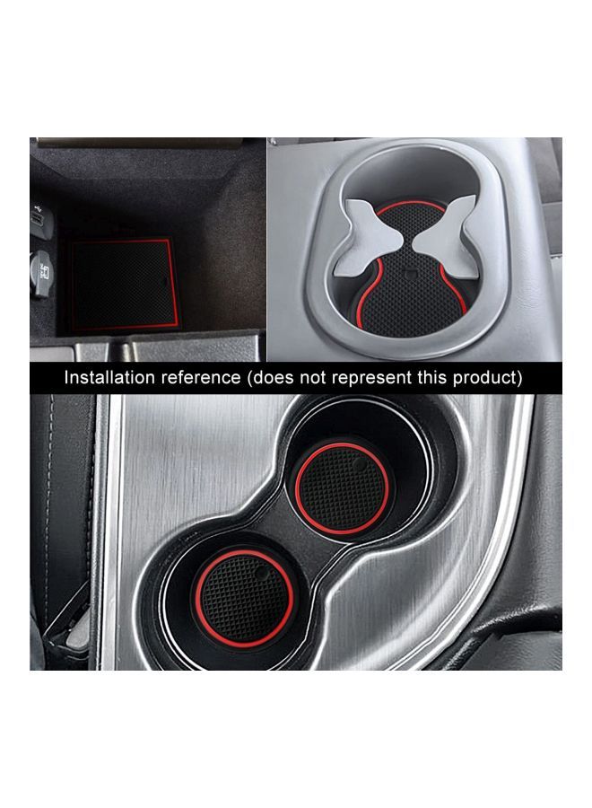 NIBEMINENT Anti-Slip Interior Door Pad For Toyota Vios 2017  - Image 5