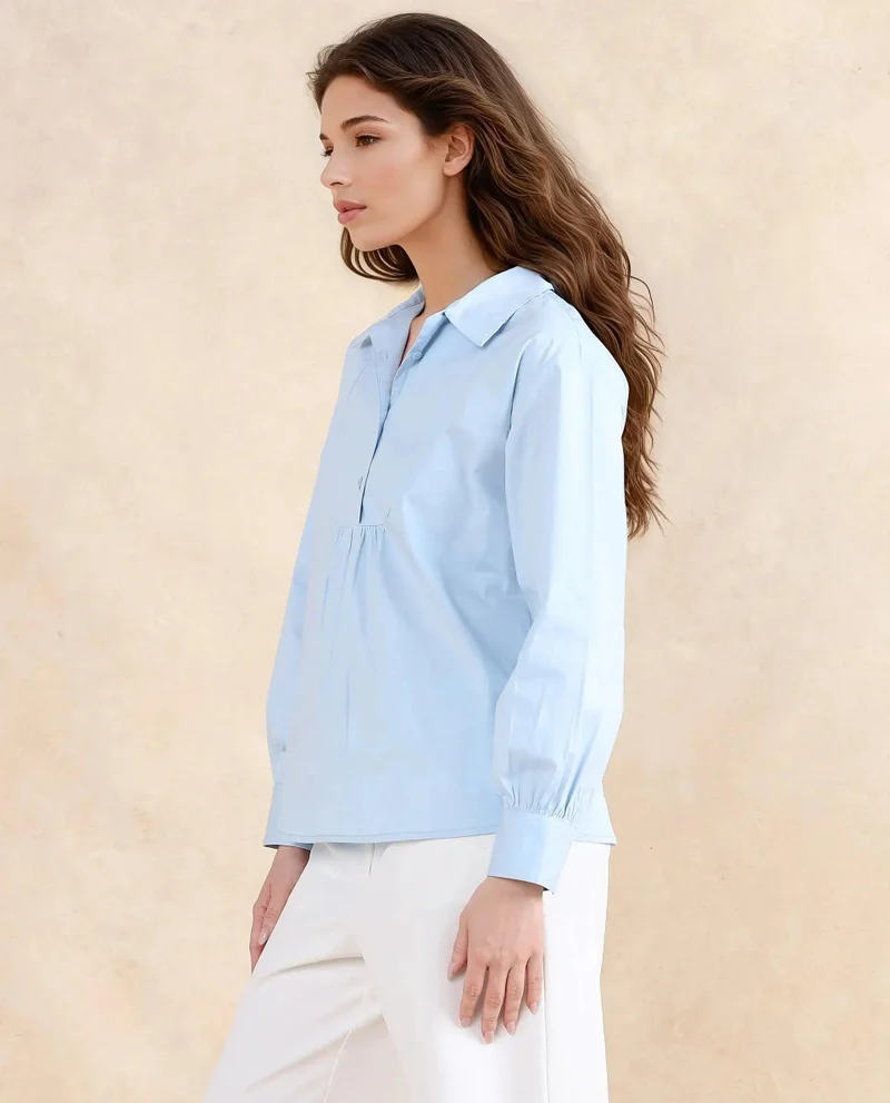 Rareism Women's Relaxed Fit Plain Top