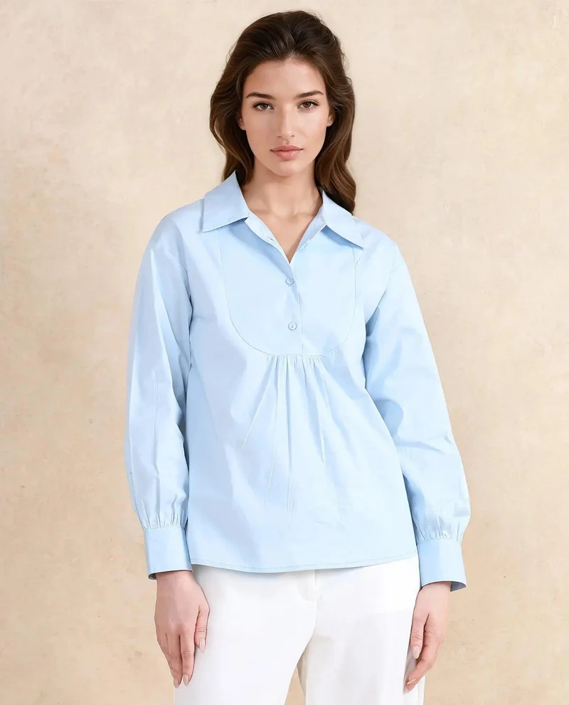 Rareism Women's Relaxed Fit Plain Top