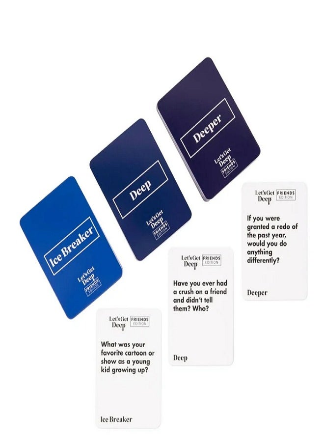 WHAT DO YOU MEME? - Let's Get Deep Friends Edition Card Game - For Real Conversations & Good Times - Image 1
