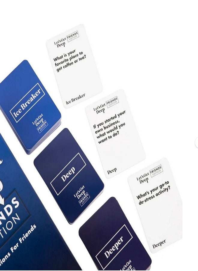 WHAT DO YOU MEME? - Let's Get Deep Friends Edition Card Game - For Real Conversations & Good Times - Image 1