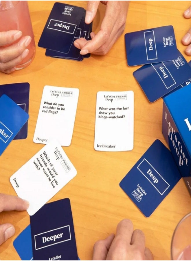 WHAT DO YOU MEME? - Let's Get Deep Friends Edition Card Game - For Real Conversations & Good Times - Image 1