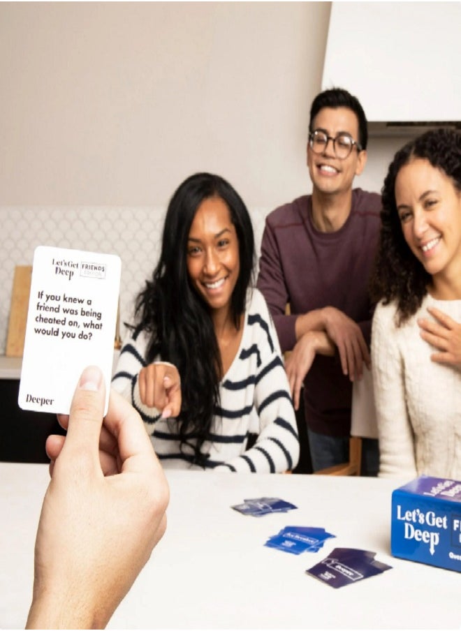 WHAT DO YOU MEME? - Let's Get Deep Friends Edition Card Game - For Real Conversations & Good Times - Image 1