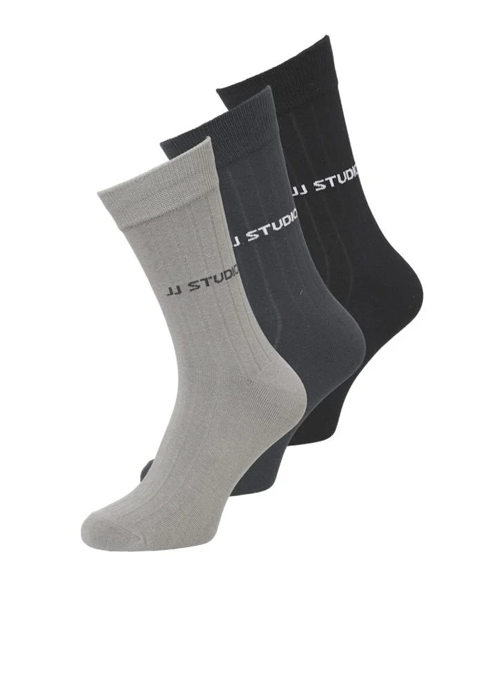 جاك اند جونز 3 Pack Of Crew Socks