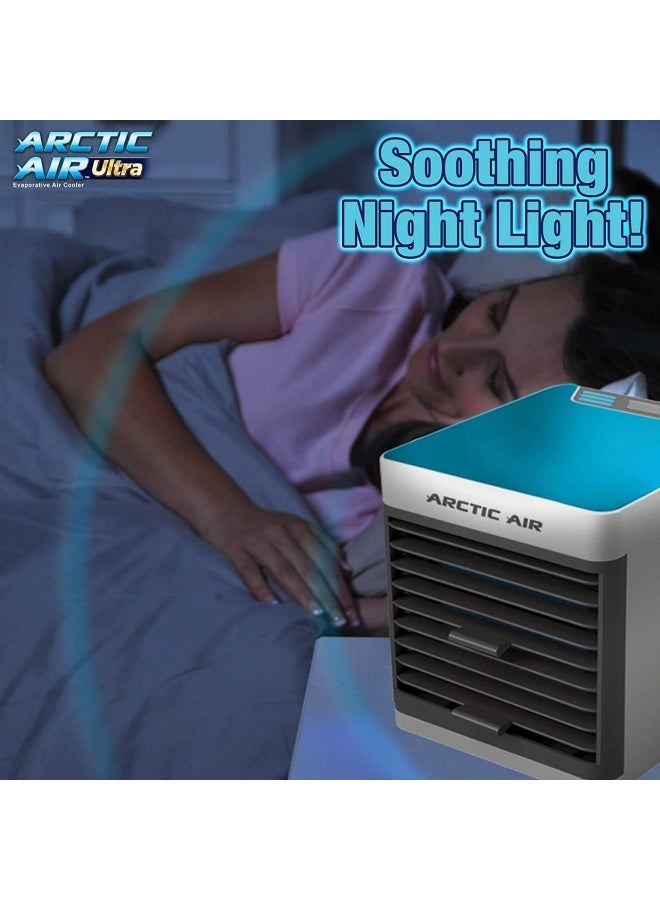 Arctic Air Ultra Portable 3-in-1 Personal Space Air Cooler, Evaporative Air Conditioner, Purifier & Humidifier, Compact Quiet Design, USB Powered - Image 4