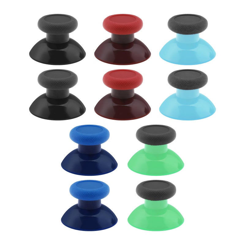 Xbox Replacement Thumbsticks: 2 Pairs Multicoloured High-Quality ABS Plastic - Precision Durable Gaming Accessories for Xbox One And Xbox Series X/S Controllers - Image 1