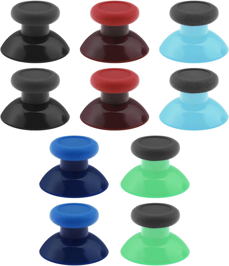 Xbox Replacement Thumbsticks: 2 Pairs Multicoloured High-Quality ABS Plastic - Precision Durable Gaming Accessories for Xbox One And Xbox Series X/S Controllers - Image 2