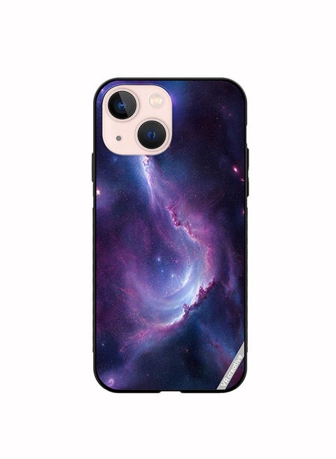 Protective Case Cover For Apple iPhone 13 mini Galaxy With Colorful Nebula Design Multicolour