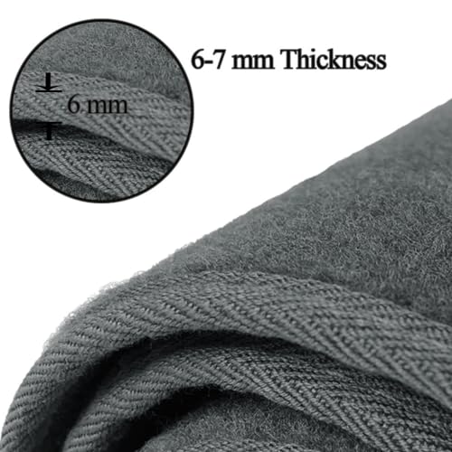 Fcovergurus Dash Cover Mat Custom Fit for Toyota Solara 2004 2005 2006 2007 2008 with Cutout for Climate Sensor and Light Sensor, Dashboard Pad Carpet Protector (Dark Gray) F90 - Image 4