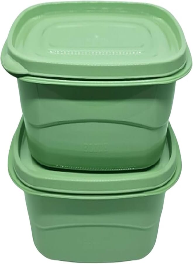 Elite Refrigerator Box Set, One Size / 2 Liters 2 Piece (Apple Green)