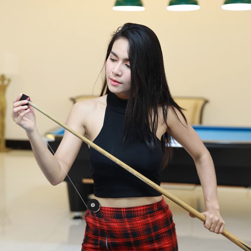 Lewtemi Billiards Snooker Pool Cue Chalk Holder, 2 Pieces Retractable Snooker Practical Tool with Belt Clip for Billiards Chalk Tip Holder - Image 5