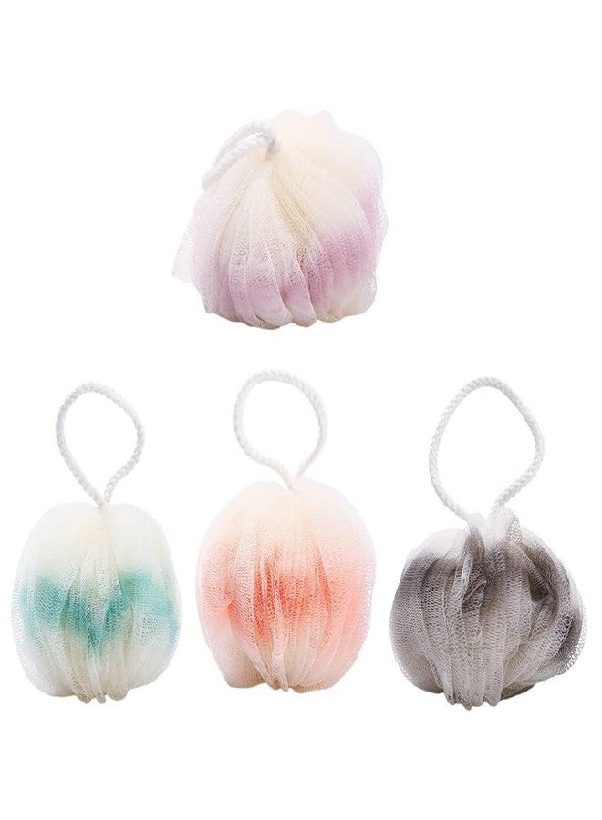 Vamor 4pcs Household Bath Balls Shower Skin Scrubbers Exfoliating Skin Cleaning Tools for Home Use - Image 2