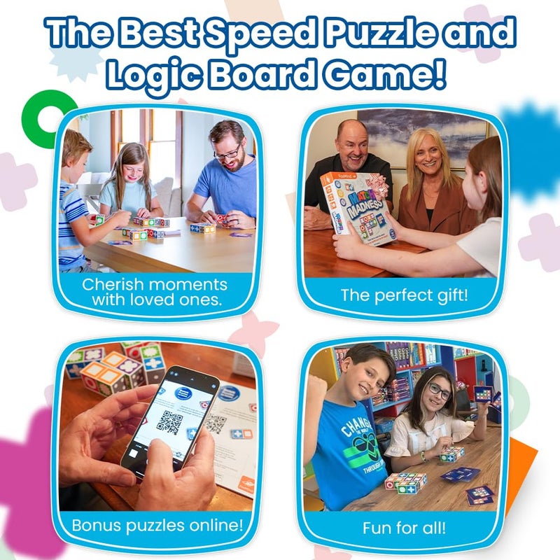 FoxMind Match Madness Board Game, Visual Recognition Matching Board Game, Family Puzzle Game to Develop Kids Problem Solving Skills - Image 5
