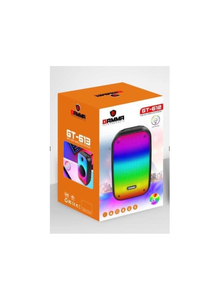 جاما سماعات RGB متنقله ببطاريه بلوتوث لاسلكيه قابله للشحن - Image 5