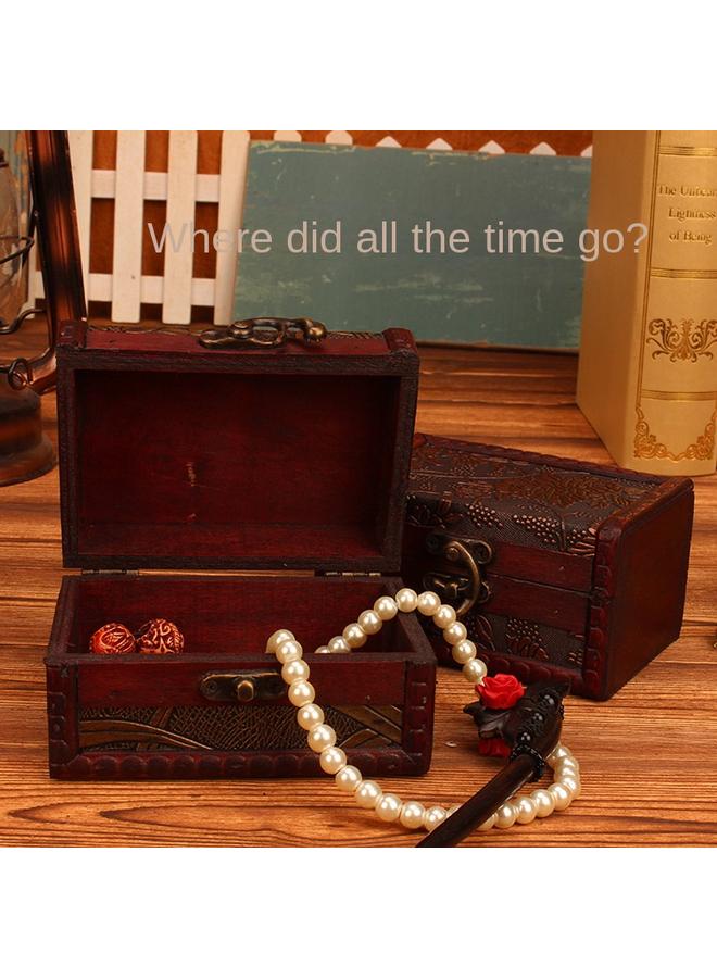 الأزرق جي دبليو Zakka العتيقة مربع مربع مربع صغير صندوق تخزين مربع حلوى الزفاف صندوق الدعائم صندوق الجملة الإبداعي - Image 5