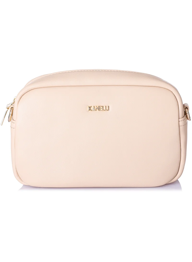 KANELLI Women's handbag from Kanelli, Multiuse elegant design New Collection AAY2312084-Beige