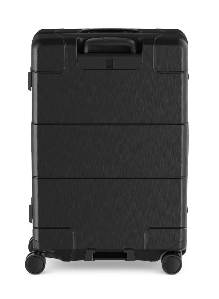 Victorinox Lexicon Framed Series Medium 68cm Hardside 4 Double Wheel Check-In Luggage Trolley Black