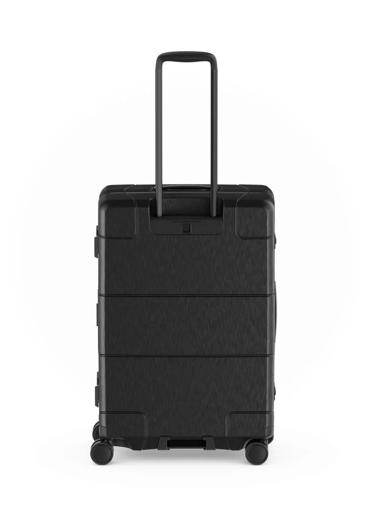 Victorinox Lexicon Framed Series Medium 68cm Hardside 4 Double Wheel Check-In Luggage Trolley Black
