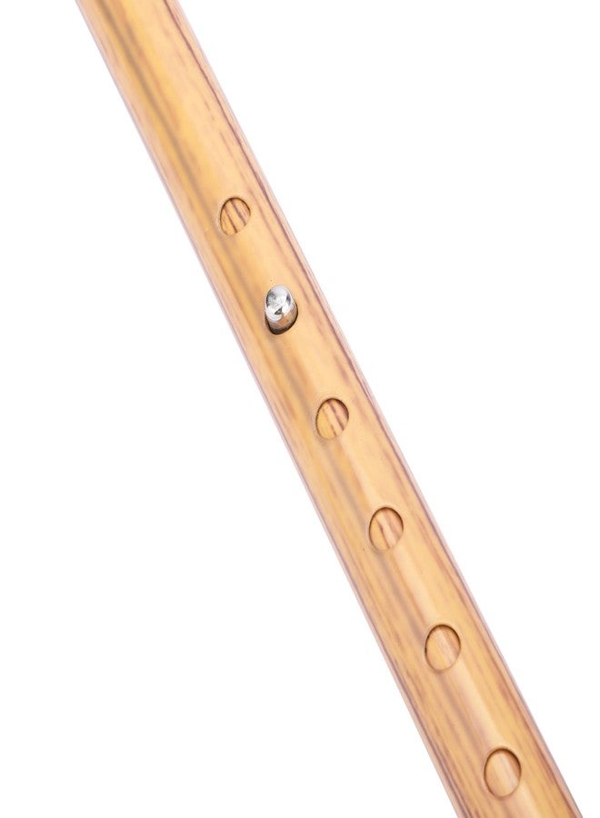 عصا المشي المعدنية الممتازة من دكتور تورسو بلمسة نهائية خشبية أصلية | ارتفاع قابل للتعديل | هيكل من الفولاذ الطري للمرضى وكبار السن أو ذوي الاحتياجات الخاصة (بني) - Image 5