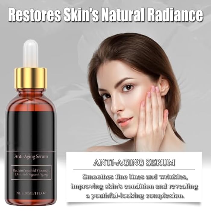Vingtank Facial Serum with Glycerin and with Peptides - Reduces the Appearance of Fine Lines,Boosts Collagen Production,and Improves Skin Elasticity - 30ml - Image 4