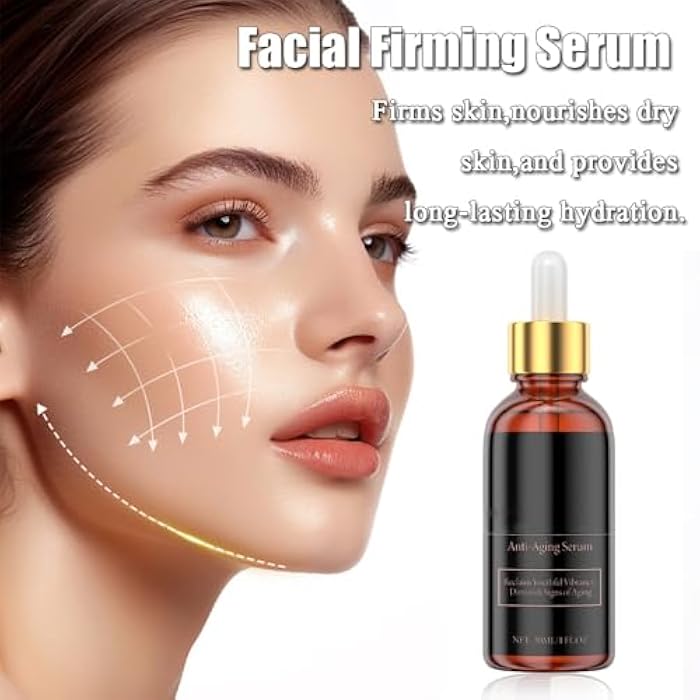 Vingtank Facial Serum with Glycerin and with Peptides - Reduces the Appearance of Fine Lines,Boosts Collagen Production,and Improves Skin Elasticity - 30ml - Image 3