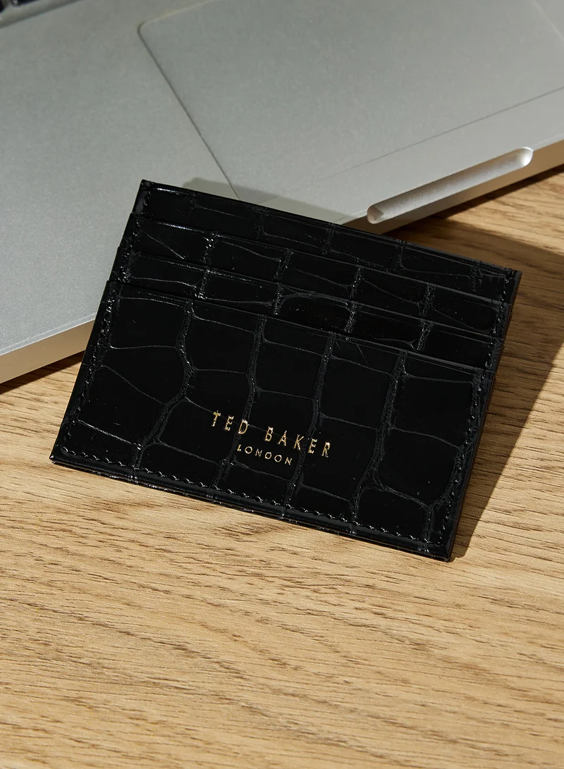 Ted Baker Black Notebook With Card Holder