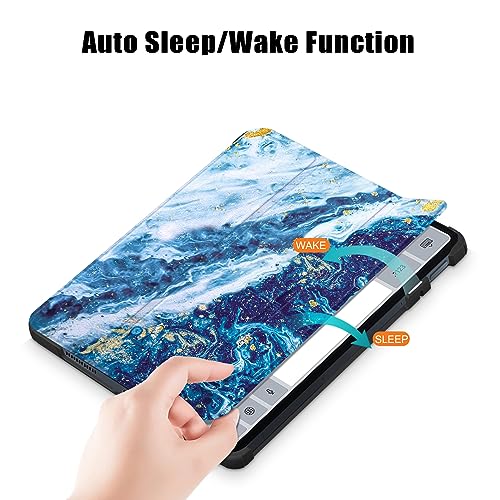 MOCA Case for Xiaomi Pad 6 11 inch,Slim Stand Hard Back Shell Protective Smart Cover for Xiaomi Pad 6/Pad 6 Pro 11" 2023 Case with Auto Wake/Sleep Function (Sandy Wave) - Image 2