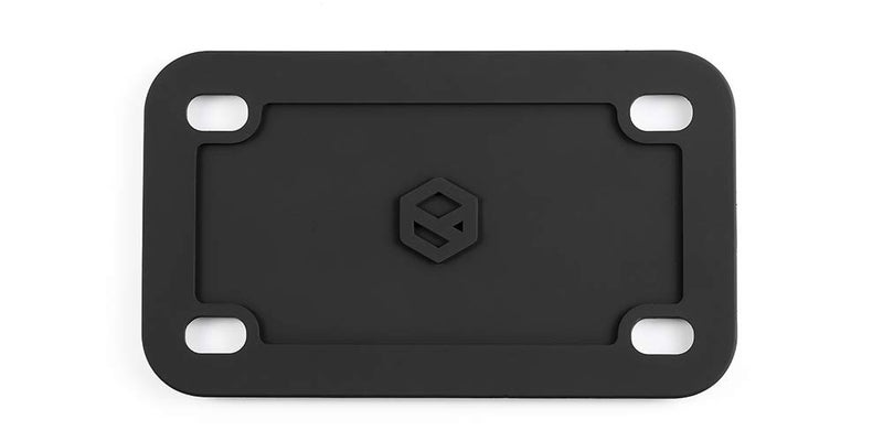 Rightcar Solutions Motorcycle The Original Premium Grade Silicone Bike Plate Frame | Rust Proof, Rattle Proof, Weather Proof License Plate Holder (Black) - Image 3